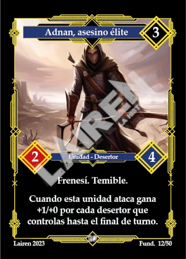 ADNAN, ASESINO ELITE