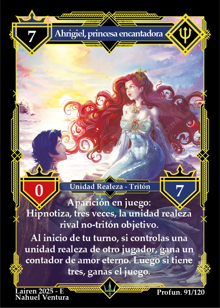 AHRIGIEL, PRINCESA ENCANTADORA