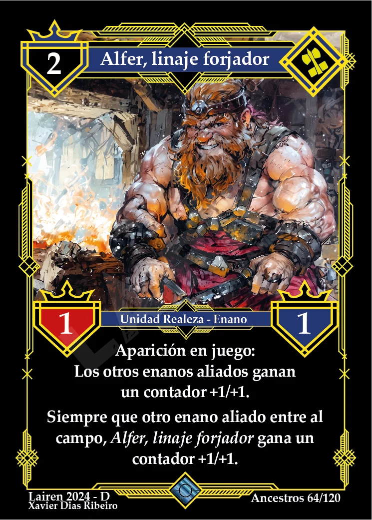 ALFER, LINAJE FORJADOR