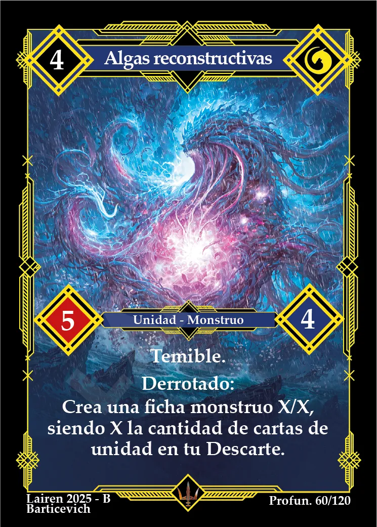 ALGAS RECONSTRUCTIVAS