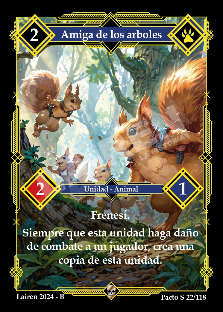 AMIGA DE LOS ARBOLES