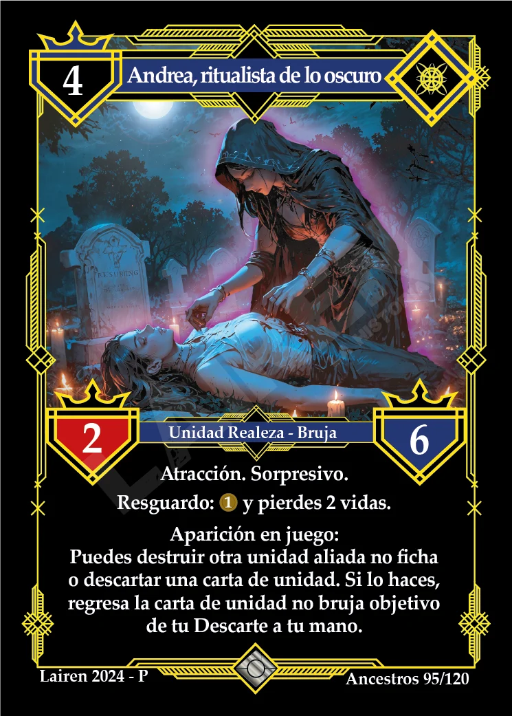 ANDREA, RITUALISTA DE LO OSCURO