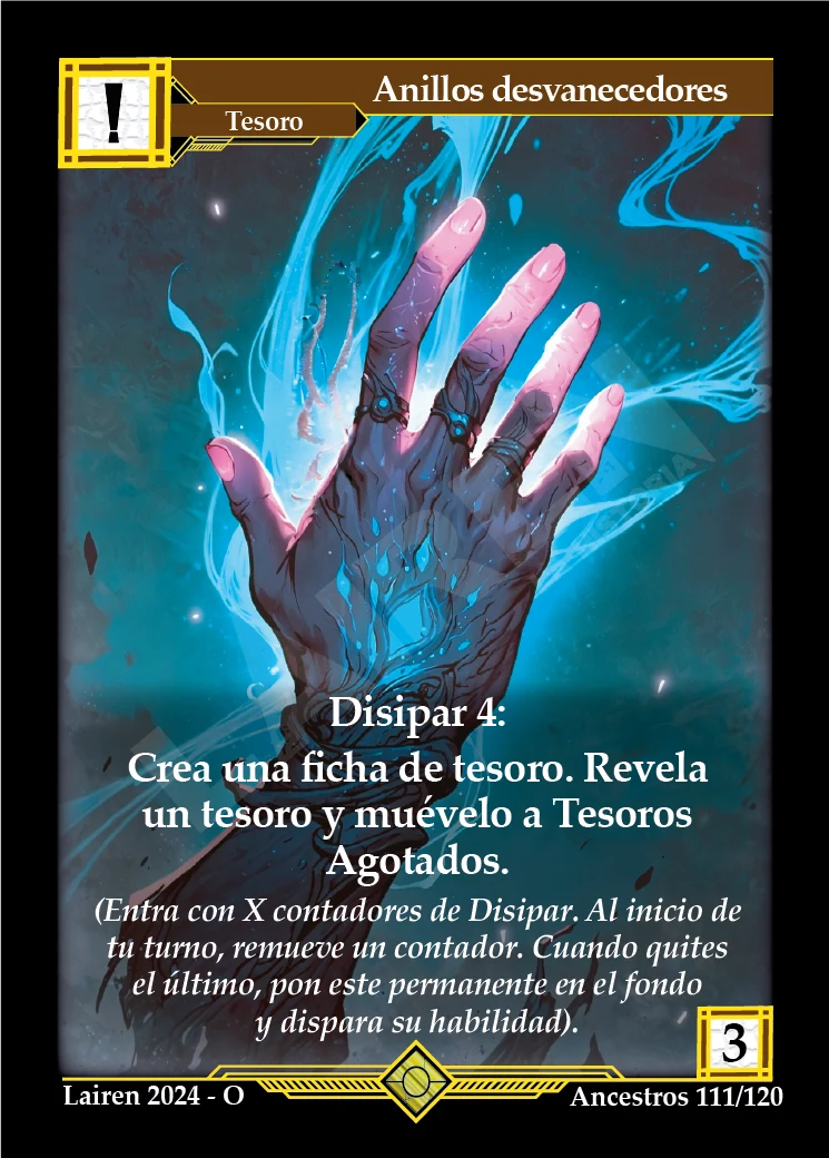 ANILLOS DESVANECEDORES