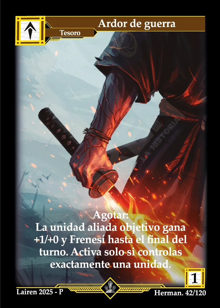 ARDOR DE GUERRA