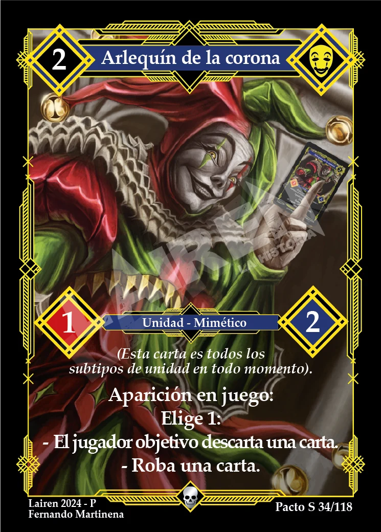 ARLEQUIN DE LA CORONA
