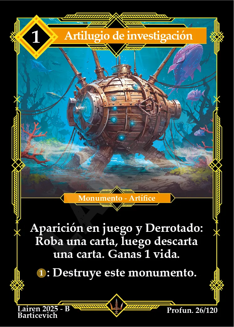 ARTILUGIO DE INVESTIGACION