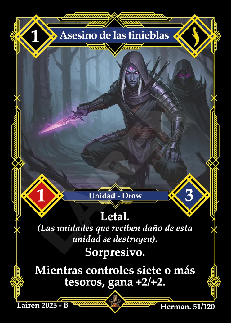 ASESINO DE LAS TINIEBLAS