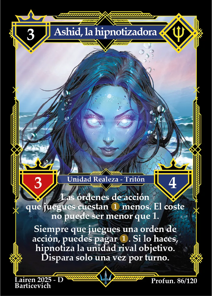 ASHID, LA HIPNOTIZADORA