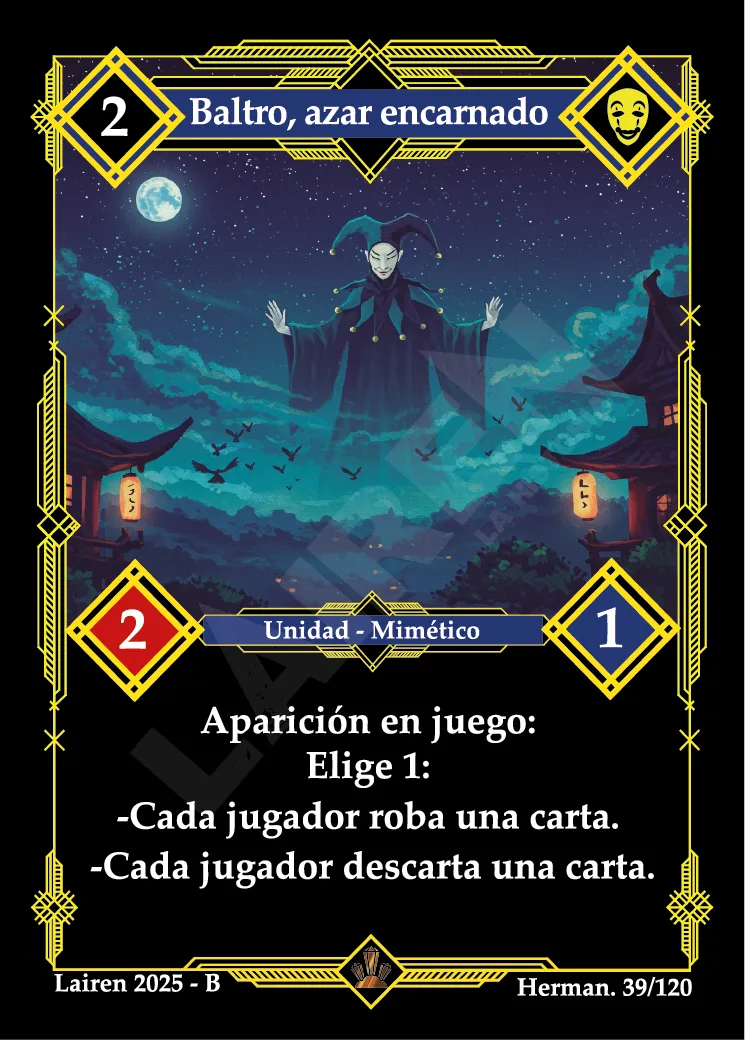 BALTRO, AZAR ENCARNADO