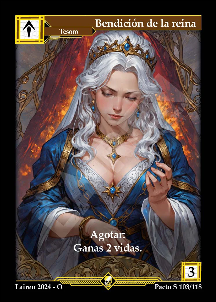 BENDICION DE LA REINA