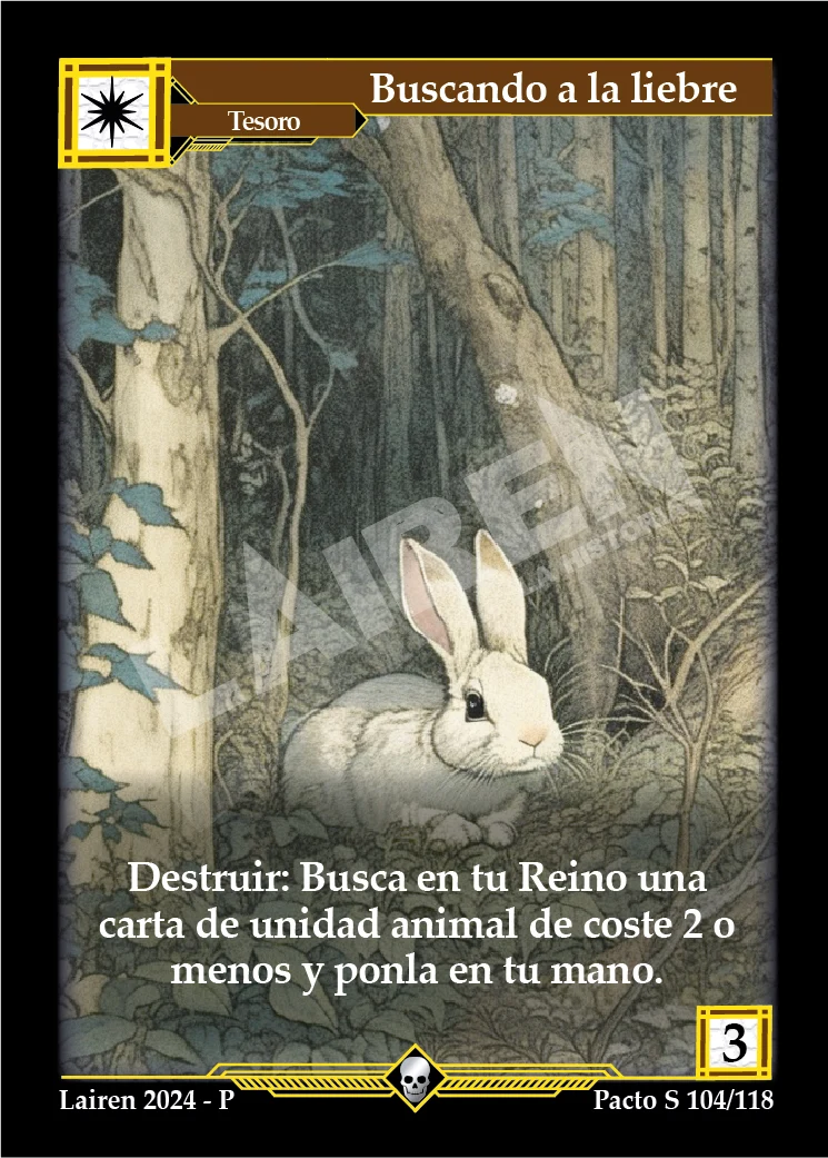 BUSCANDO A LA LIEBRE