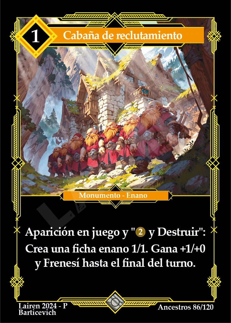 CABAÑA DE RECLUTAMIENTO