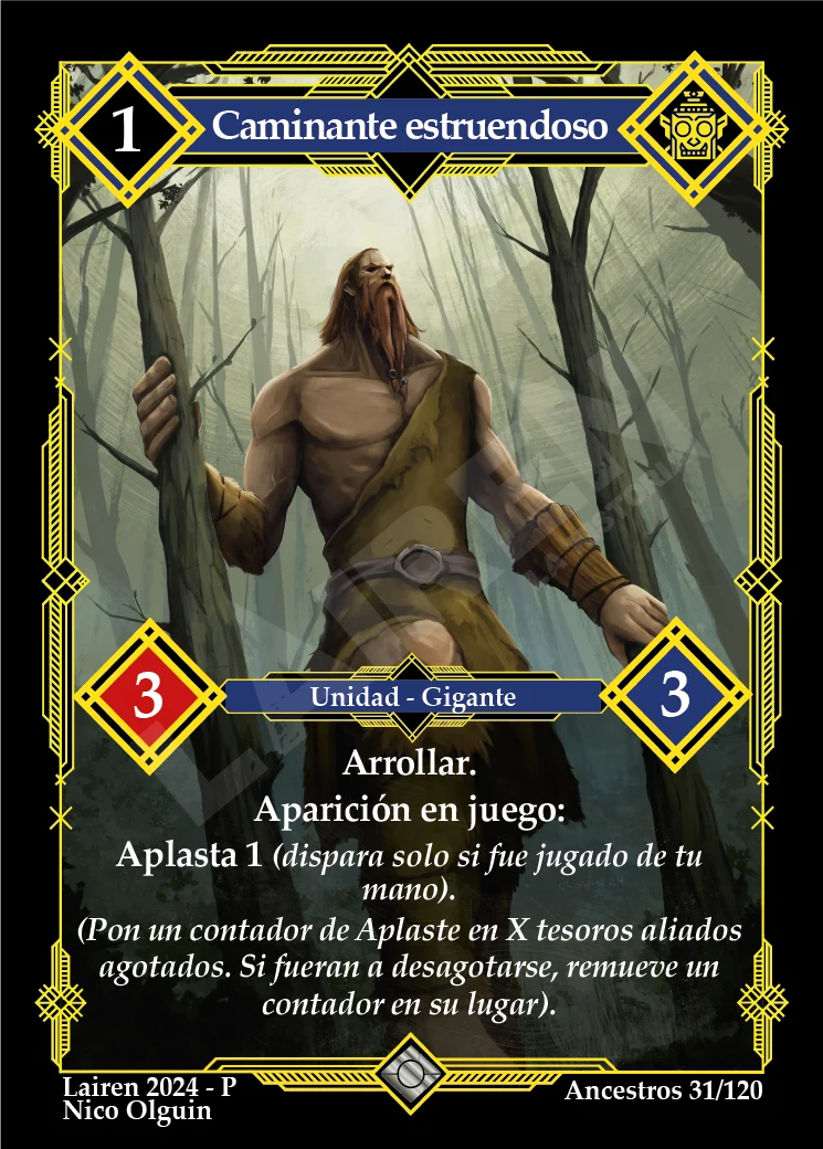 CAMINANTE ESTRUENDOSO