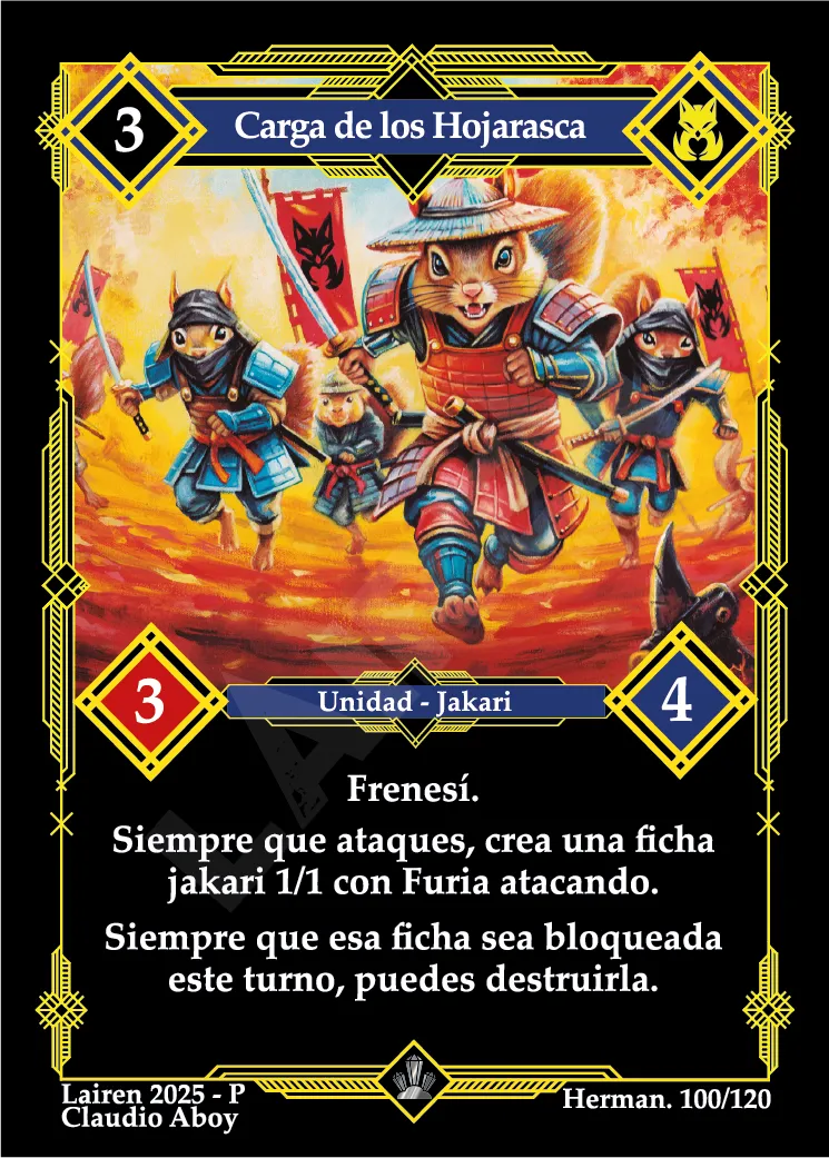 CARGA DE LOS HOJARASCA