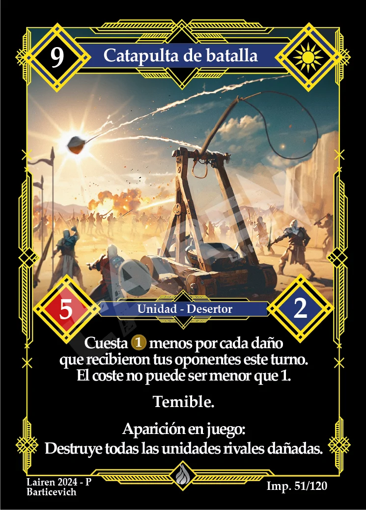 CATAPULTA DE BATALLA