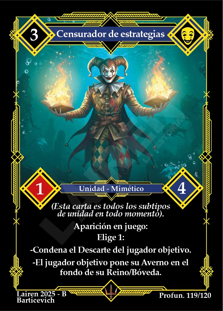 CENSURADOR DE ESTRATEGIAS