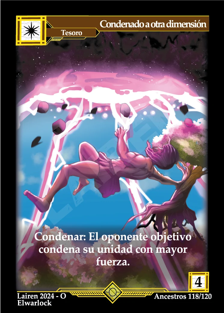 CONDENADO A OTRA DIMENSION