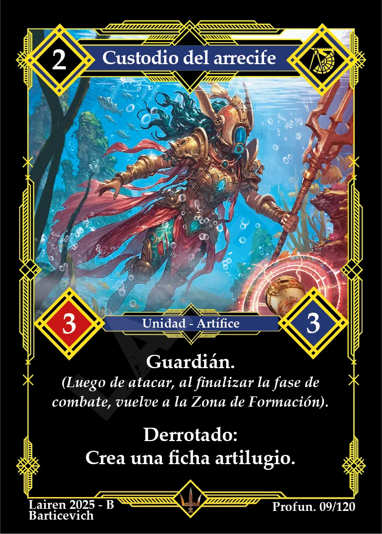 CUSTODIO DEL ARRECIFE