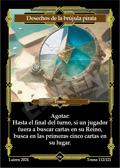 DESECHOS DE LA BRUJULA PIRATA