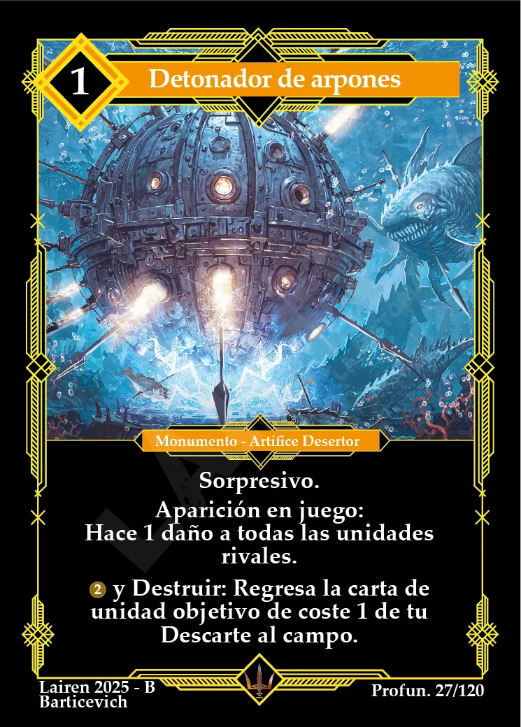 DETONADOR DE ARPONES