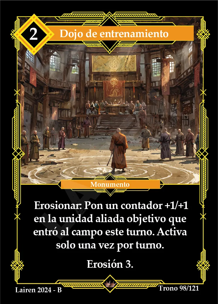 DOJO DE ENTRENAMIENTO