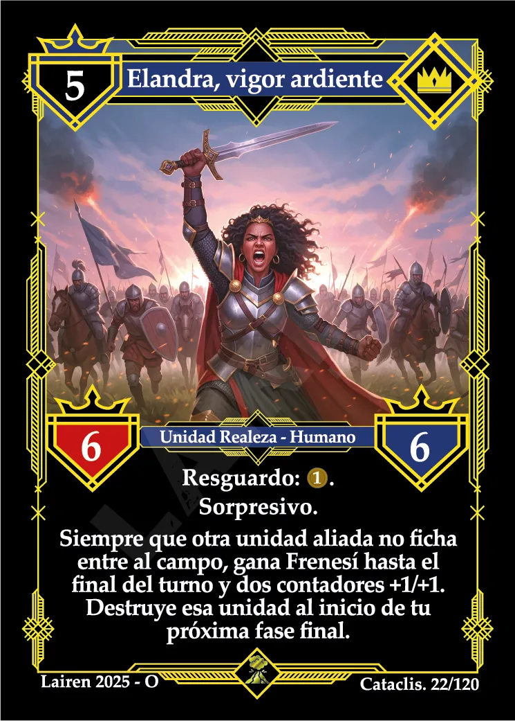 ELANDRA, VIGOR ARDIENTE