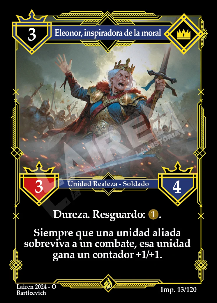 ELEONOR, INSPIRADORA DE LA MORAL