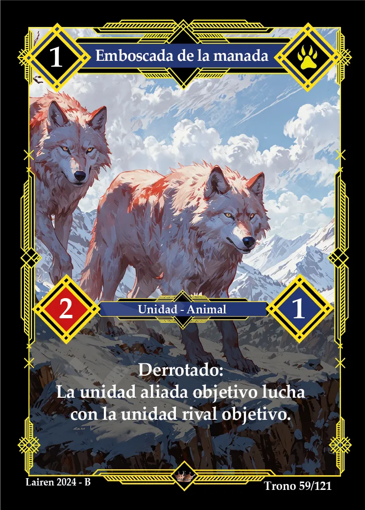 EMBOSCADA DE LA MANADA