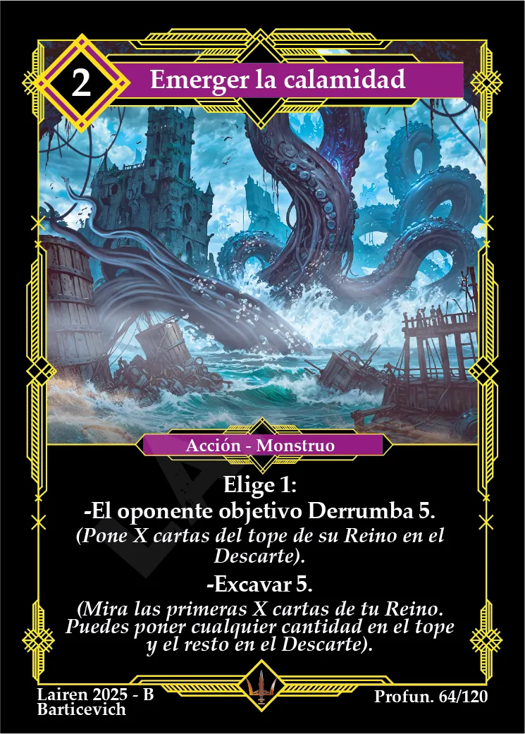 EMERGER LA CALAMIDAD