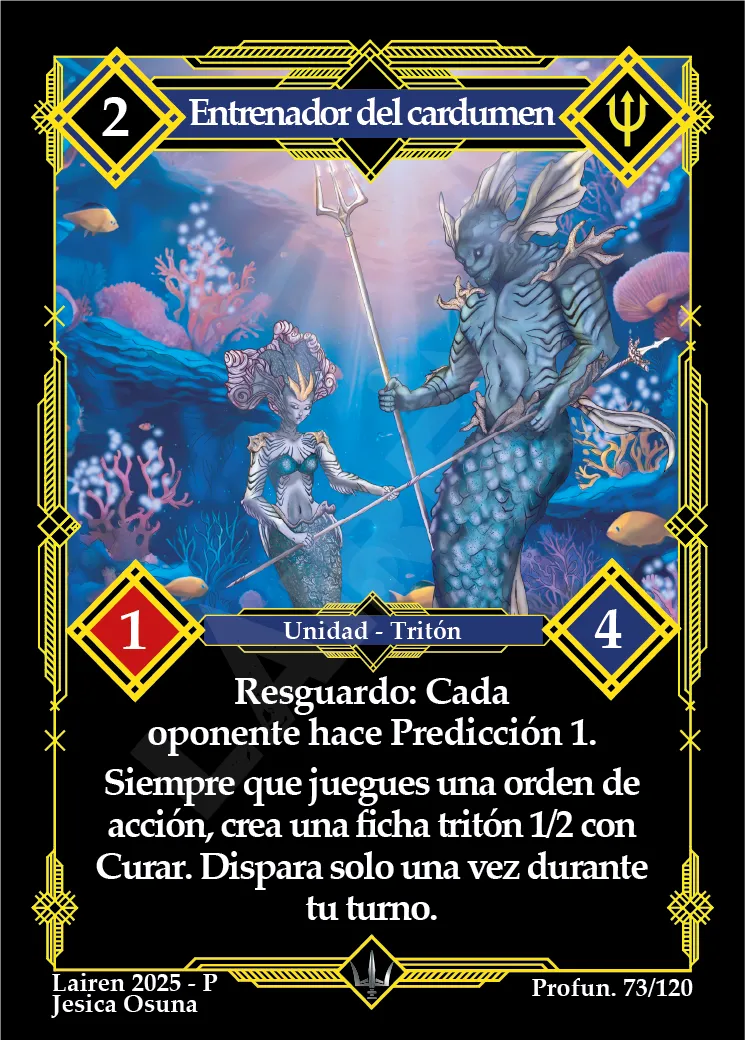 ENTRENADOR DEL CARDUMEN