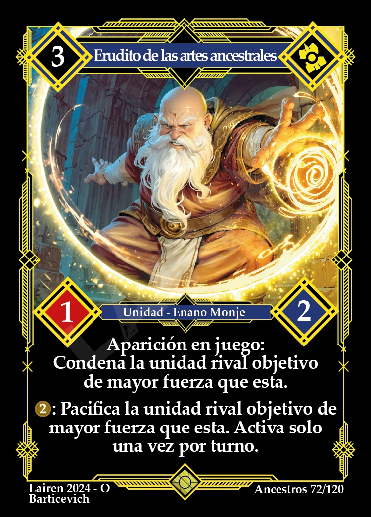 ERUDITO DE LAS ARTES ANCESTRALES