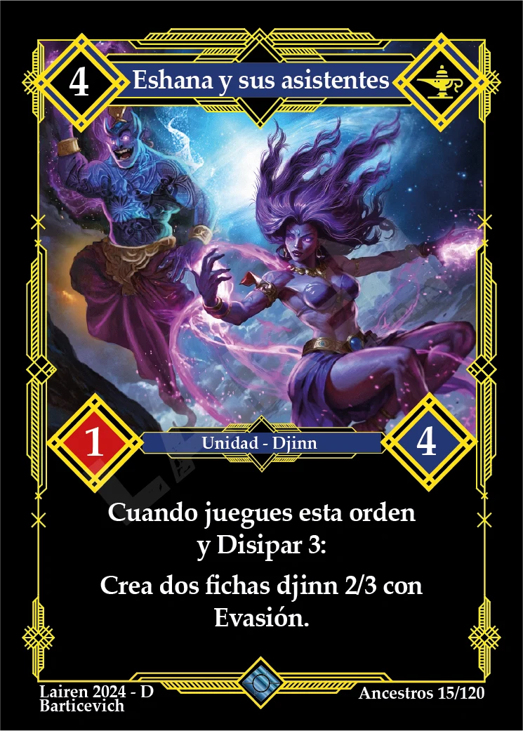 ESHANA Y SUS ASISTENTES