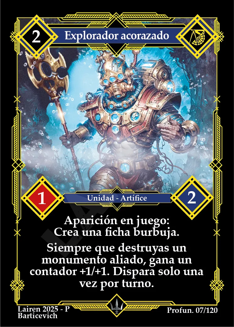 EXPLORADOR ACORAZADO