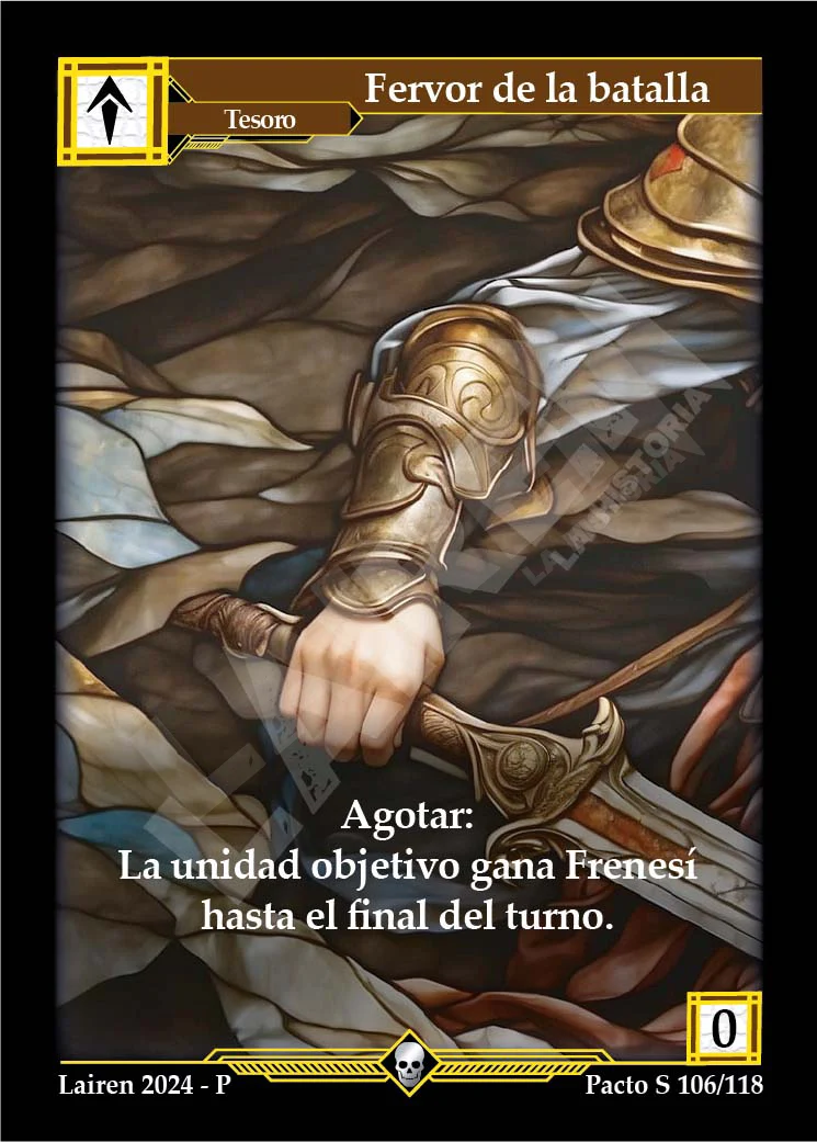 FERVOR DE LA BATALLA