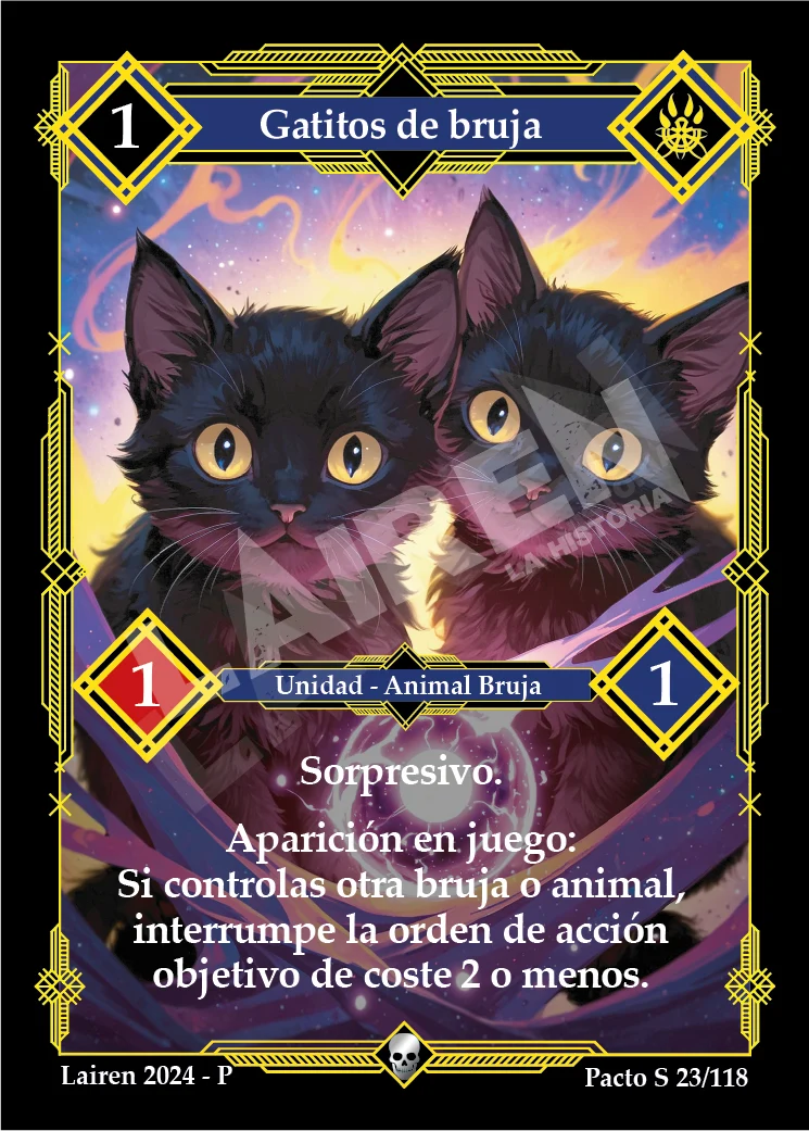 GATITOS DE BRUJA