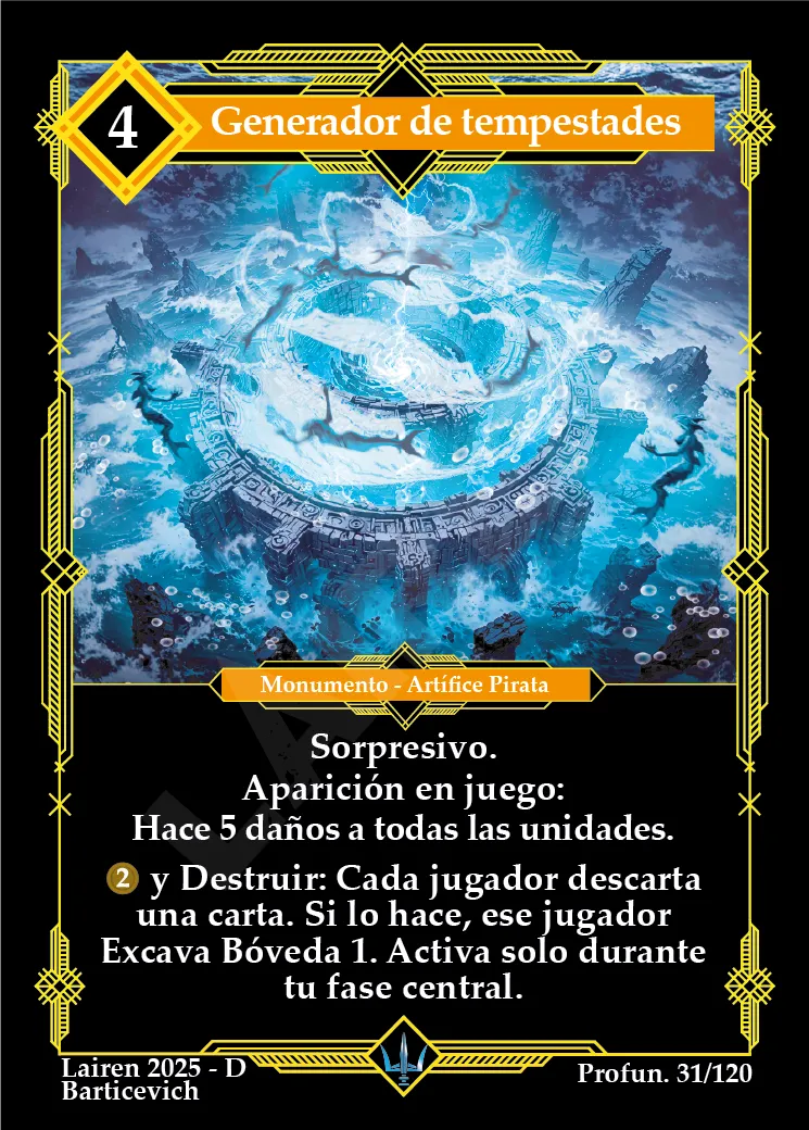 GENERADOR DE TEMPESTADES