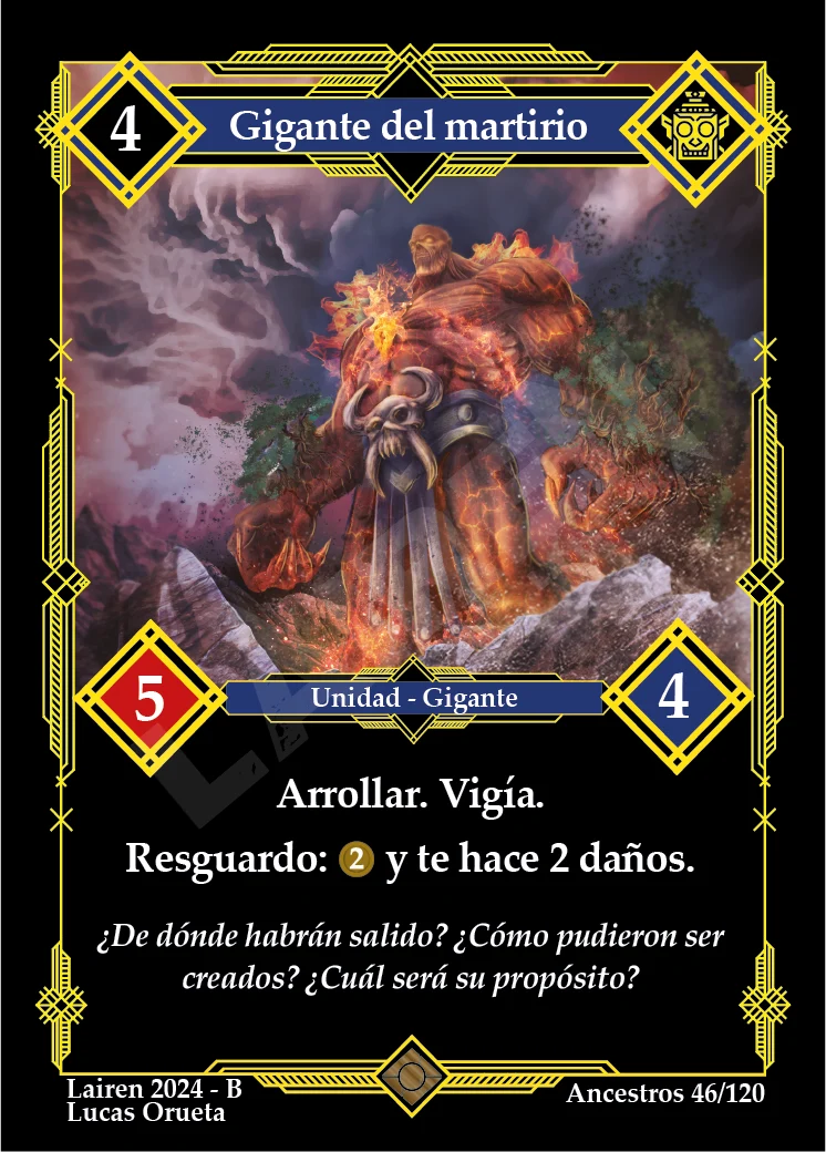 GIGANTE DEL MARTIRIO