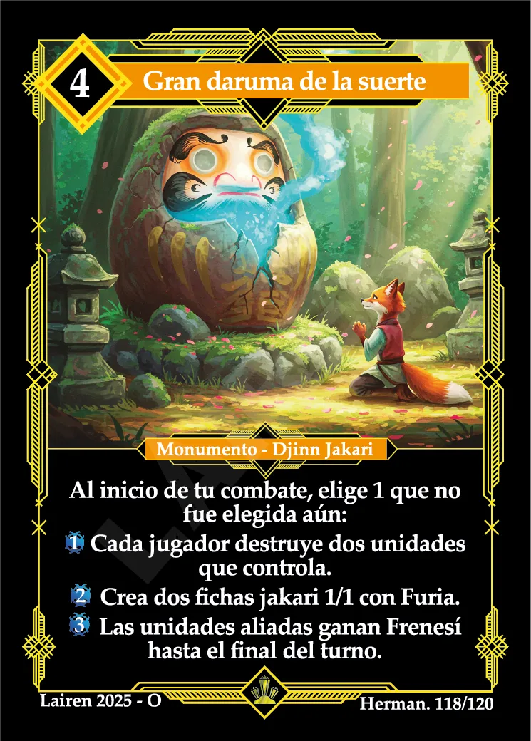 GRAN DARUMA DE LA SUERTE