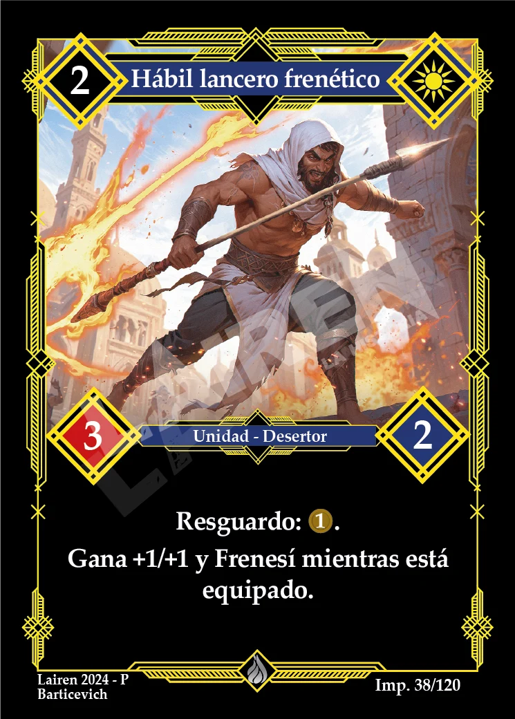 HABIL LANCERO FRENETICO