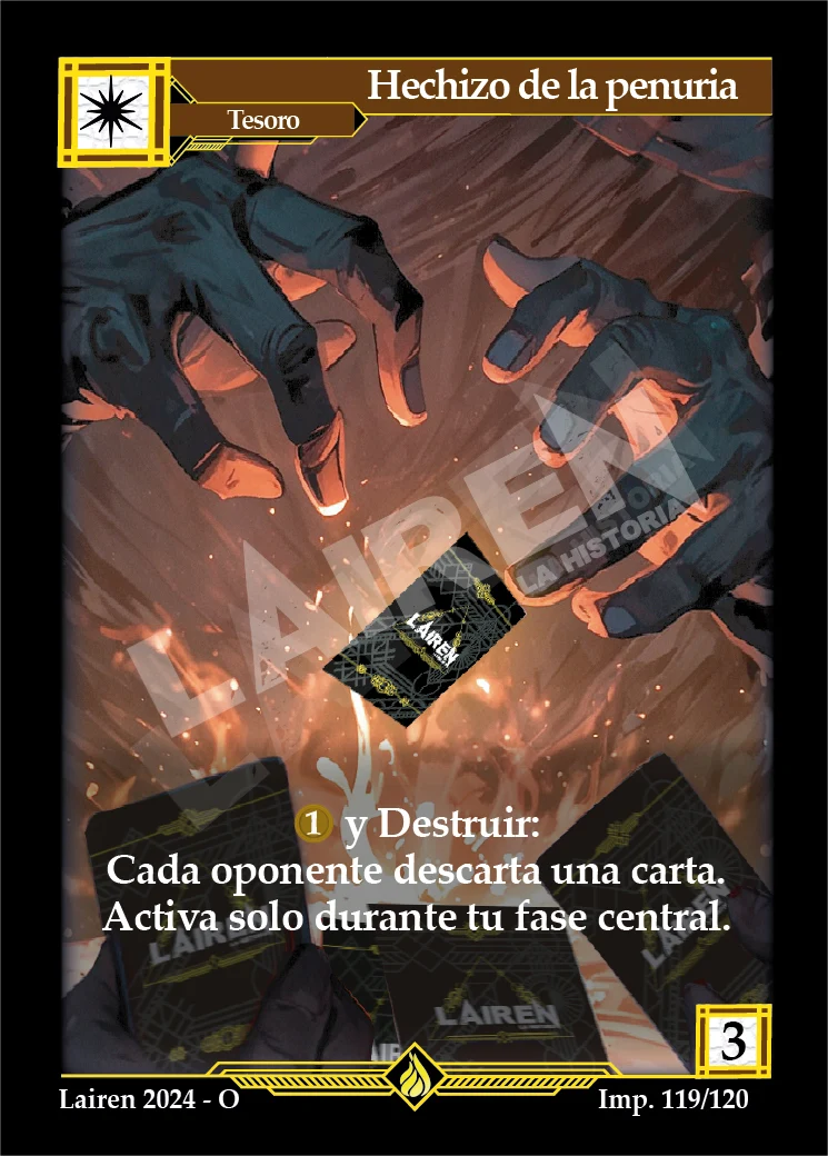 HECHIZO DE LA PENURIA