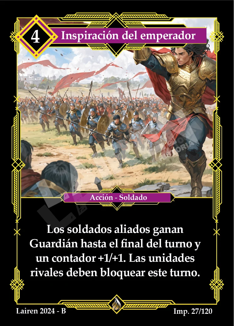 INSPIRACION DEL EMPERADOR