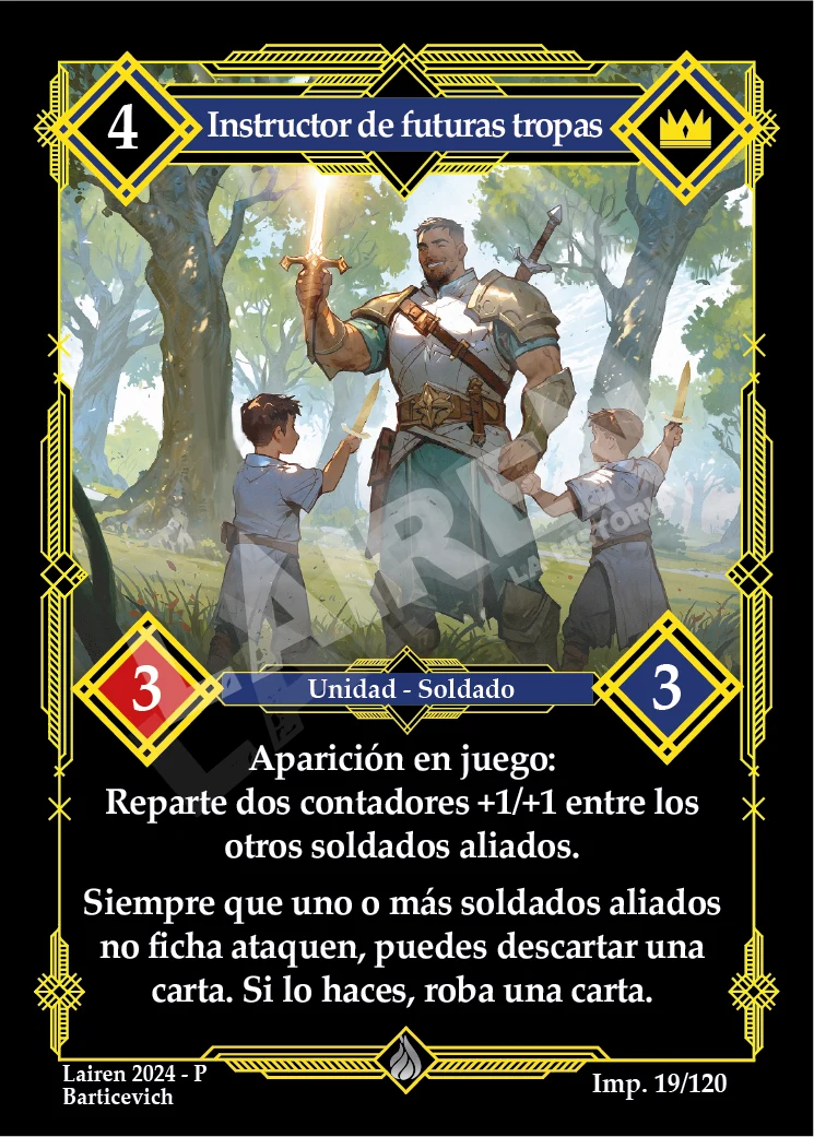 INSTRUCTOR DE FUTURAS TROPAS