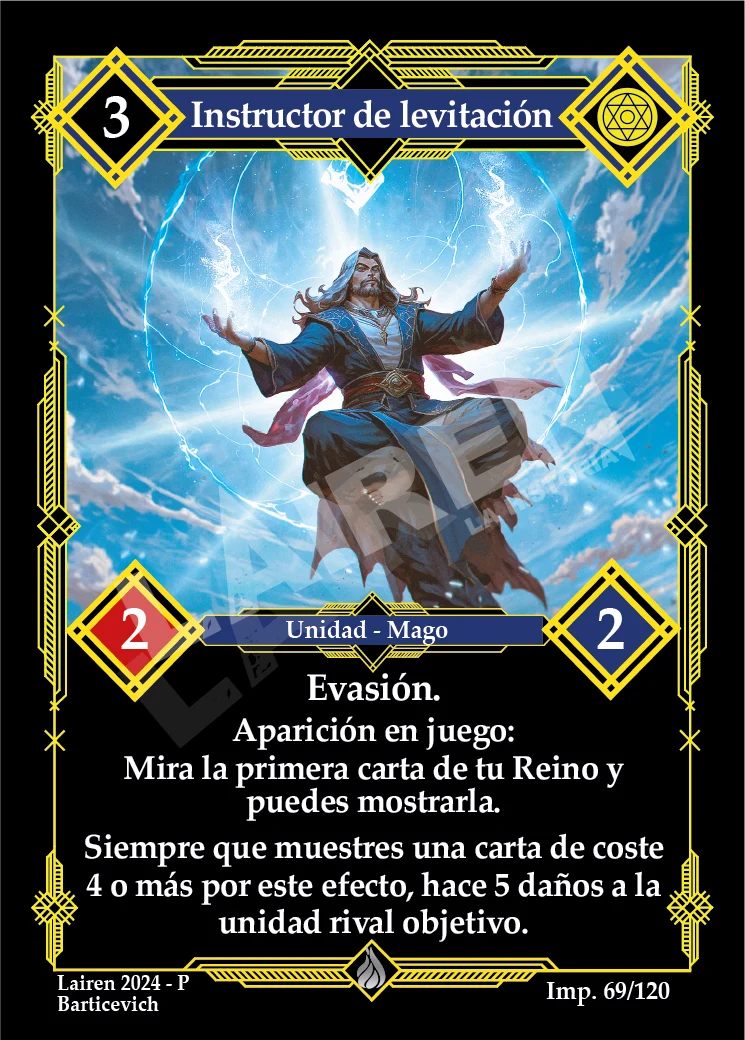 INSTRUCTOR DE LEVITACION