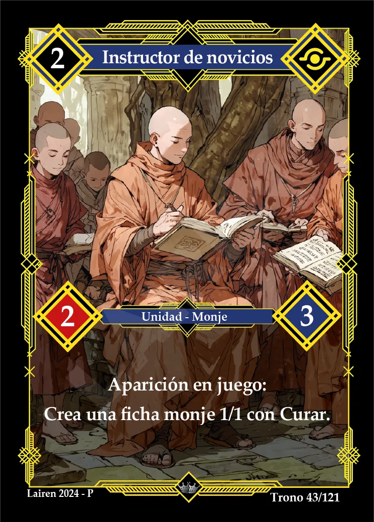 INSTRUCTOR DE NOVICIOS