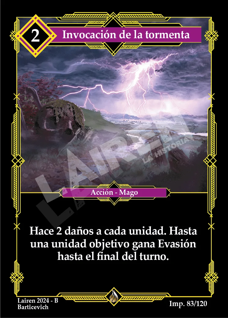 INVOCACION DE LA TORMENTA