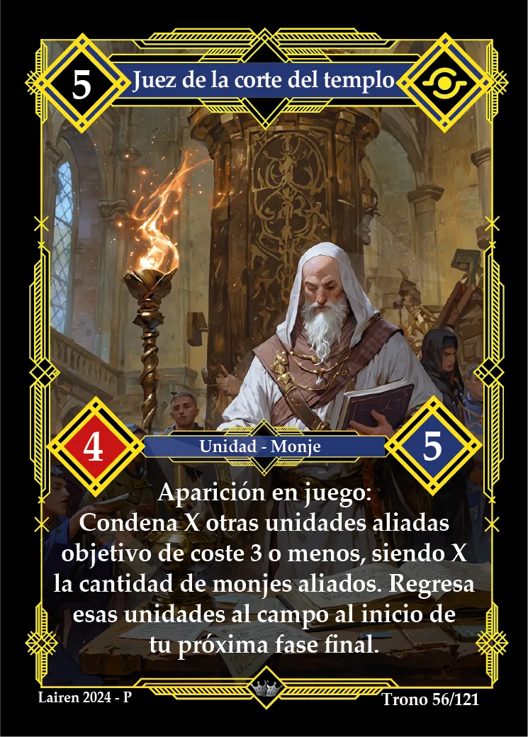 JUEZ DE LA CORTE DEL TEMPLO