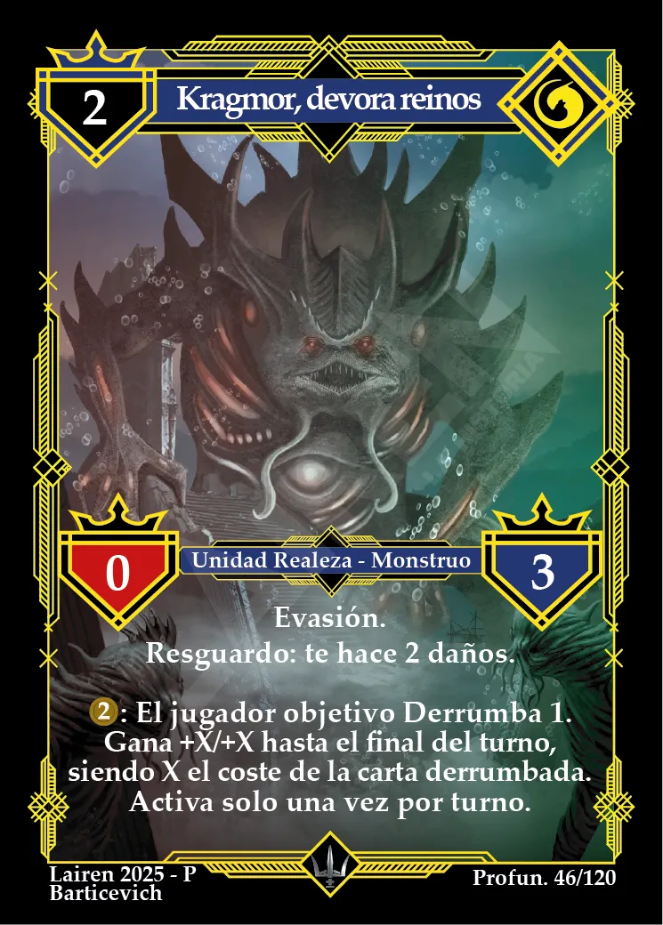 KRAGMOR, DEVORA REINOS