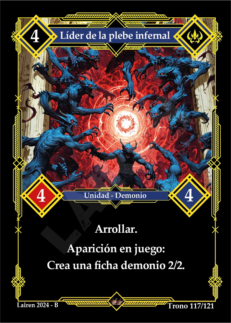 LIDER DE LA PLEBE INFERNAL