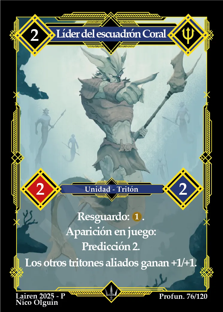 LIDER DEL ESCUADRON CORAL