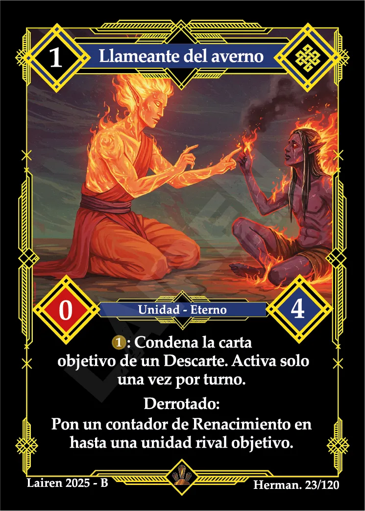 LLAMEANTE DEL AVERNO